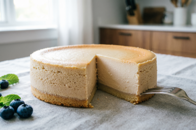 Обалденный диетический торт за 15 минут — ни грамма муки, а вкус как у чизкейка