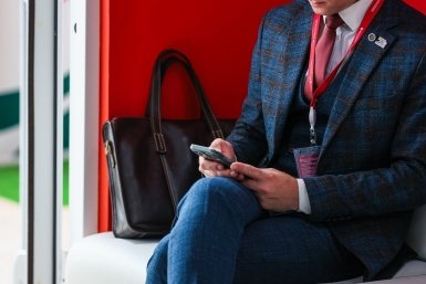Бизнесмен на ВЭФ Илья Аверьянов, ИА PrimaMedia