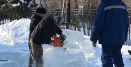 Подгонка блоков идет на месте Константин Земляникин