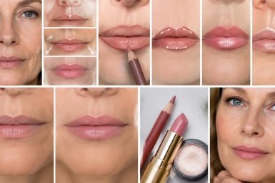 3 возрастных изменения губ после 50: как исправить макияжем
