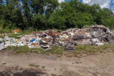 Несанкционированную свалку убрали в районе таможни и пожарной части в с. Амурзет ЕАО