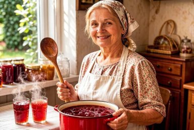 5 минут — и морс от шефа на столе: "сварила" напиток, пока кипит чайник - вкусный, ароматный и от простуды спасет