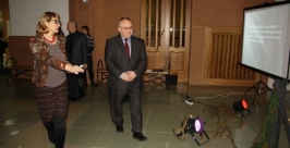 Губернатор увидел инсталляцию одним из первых Владимир Иващенко, ИА EAOmedia