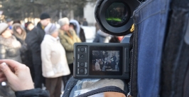 Митингующие были под прицелом множества камер ИА EAOmedia