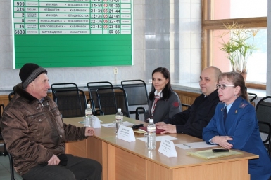 Вопросов от пассажиров было предостаточно линейный отдел полиции на ст. Биробиджан