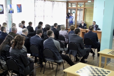 Встреча со спортивной общественностью прошла в шахматном клубе www.eao.ru