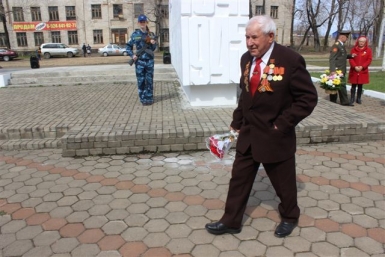 Акция &quotВахта памяти&quot прошла в Биробиджане Иващенко Владимир, ИА EAOmedia
