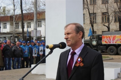 Акция &quotВахта памяти&quot прошла в Биробиджане Иващенко Владимир, ИА EAOmedia