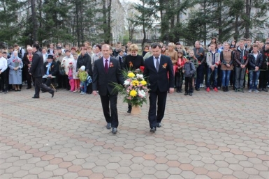 Возложение цветов Иващенко Владимир, ИА EAOmedia