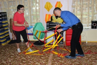 В детском саду хватает спортинвентаря Владимир Иващенко