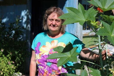 Татьяна Родимцева вырастила пальму Владимир Иващенко