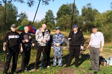 Поймать удачу за хвост предложили осужденным на состязаниях по рыбной ловле в ЕАО Пресс-служба УФСИН России по ЕАО