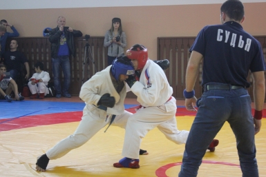 Сотрудник УМВД из ЕАО вошел в тройку лучших на чемпионате по рукопашному бою Пресс-служба УМВД России по ЕАО