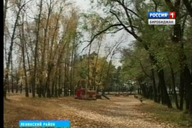 Местные власти обещают восстановить парк культуры и отдыха жителям с.Ленинское ЕАО ГТРК &quotБира&quot