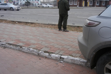 Перекресток в районе &quotНового поворота&quot Народный корреспондент