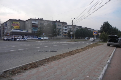 Перекресток в районе &quotНового поворота&quot Народный корреспондент