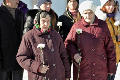 Митинг в Биробиджане, посвященный памяти жертв политических репрессий Пресс-служба Законодательного Собрания ЕАО