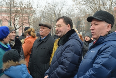 Праздничный митинг Юрий Скачков