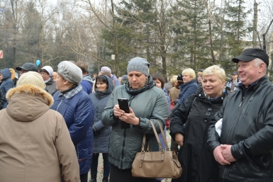 Праздничный митинг Юрий Скачков