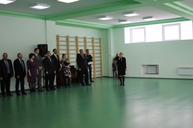 Открытие спортзала  Анна Ом, ИА SakhalinMedia