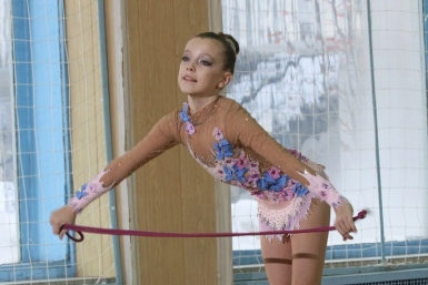 Гимнастка Алина Солдатова  из личного архива спортсменок 
