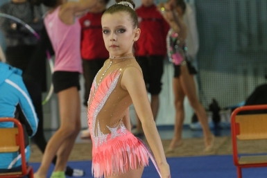 Гимнастка Алина Солдатова  из личного архива спортсменок 