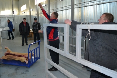 Убойный пункт нового поколения готовится к открытию в Биробиджанском районе ЕАО пресс-служба районной администрации 