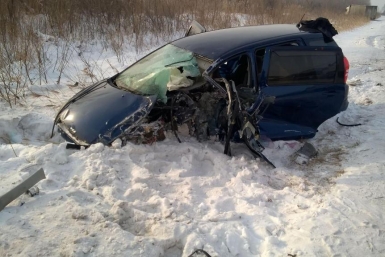 За 10 дней нового года в регионе произошло 30 аварий областная ГИБДД