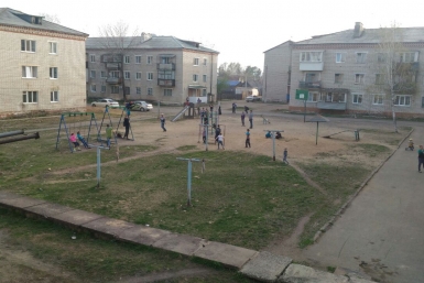 Новая детская площадка может стать центром досуга для молодежи с.Птичник ЕАО Народный корреспондент