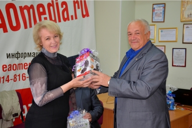 Награждается Дина Ерёмина Александр Шикирянский, ЕАОmedia