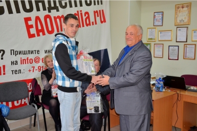 Награждается Сергей Силантьев Александр Шикирянский, ЕАОmedia