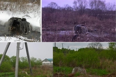 Фонтан из нечистот бьет в п.Николаевка уже второй год, заливая колодцы и огороды сельчан Народный корреспондент ИА ЕАОMedia