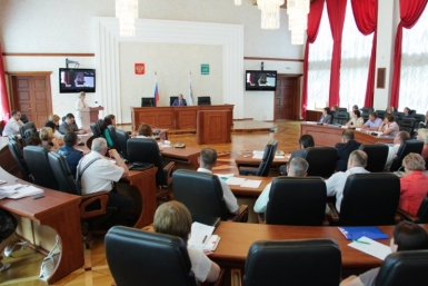 Заседание Совета при губернаторе ЕАО www.eao.ru