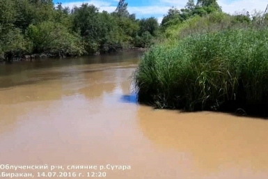 Вода в реке становится мутной Народный корреспондент