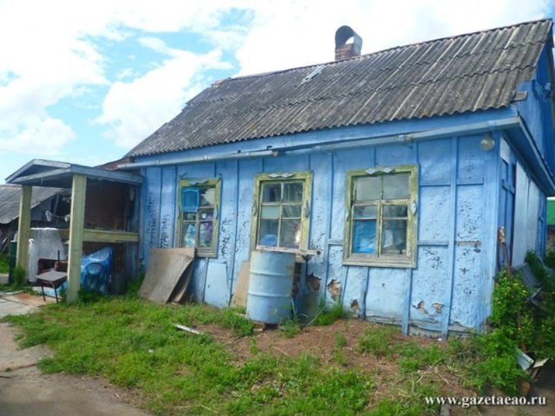 Старый дом в селе Владимировка Ирина Манойленко, газета &quotБиробиджанер Штерн&quot