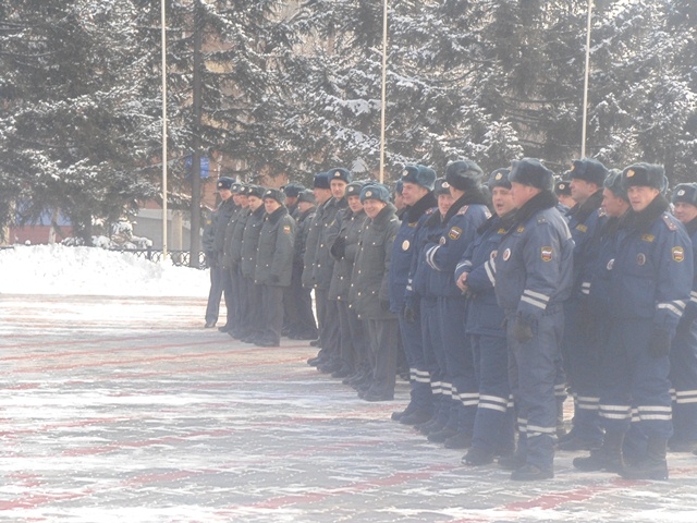 Состояние техники и готовность сотрудников полиции к зиме проверили в Биробиджане