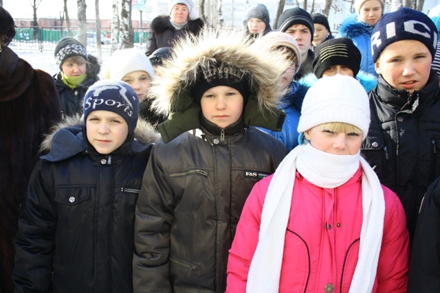Воспитанники детского дома