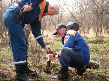 Авиабомба в селе Лазарево ЕАО обезврежена