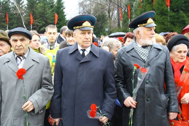 Митинг, посвященный 67-й годовщине Победы в Великой Отечественной войне 