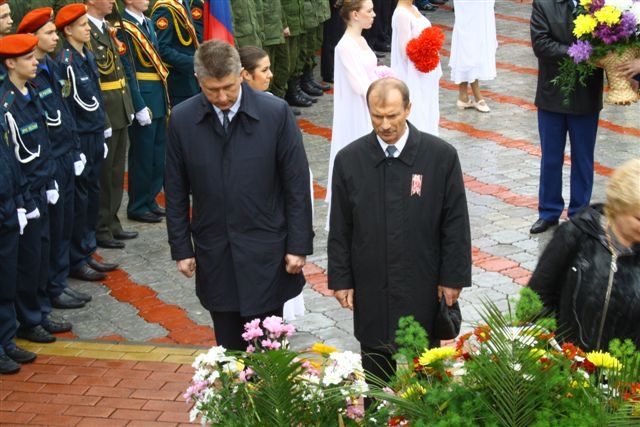 Митинг, посвященный 67-й годовщине Победы в Великой Отечественной войне 