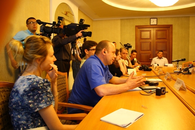 Пресс-конференция участников фестиваля славянской культуры прошла в Биробиджане