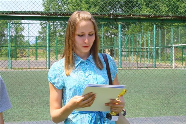 Главный специалист-эксперт отдела физкультуры мэрии Екатерина Джигарева