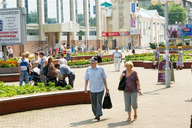 Пенсионный фонд вышел на улицы Биробиджана