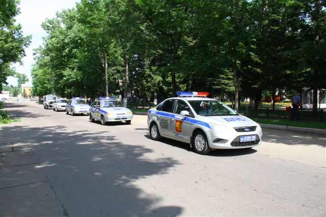 Общегородской развод полицейских нарядов прошел в Биробиджане