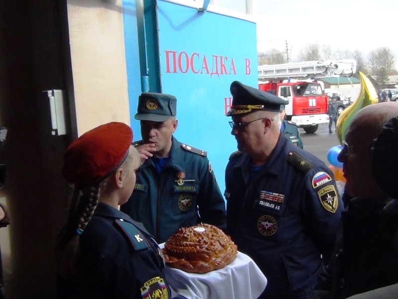Новое здание федеральной пожарной части №1 торжественно открыли в Биробиджане