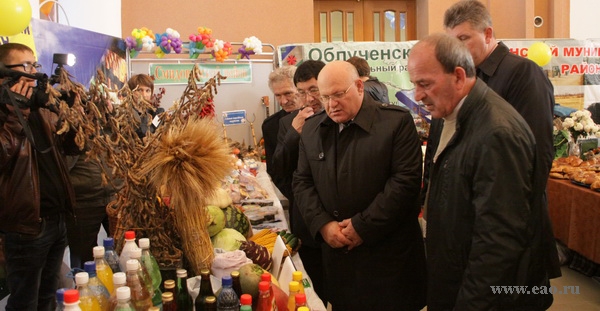 Сельскохозяйственная ярмарка в Биробиджане