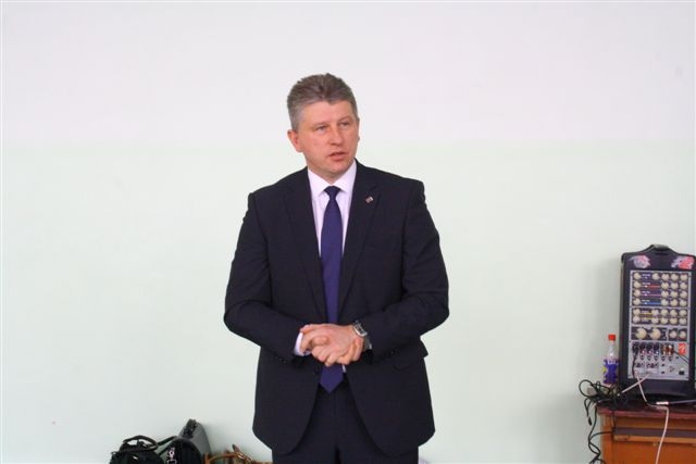 Мэр города Андрей Пархоменко