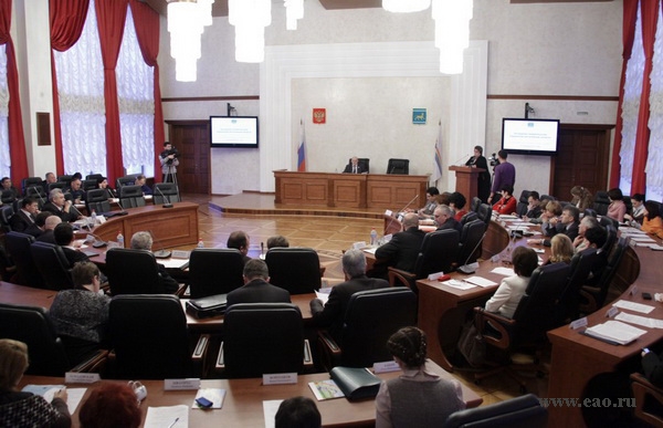 Состоялось заключительное в 2012 году заседание правительства Еврейской автономной области