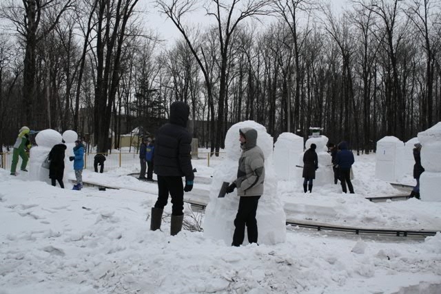 Так рождались снеговики