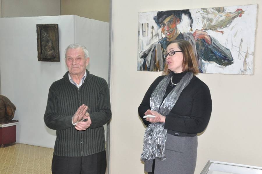 Валентин Коровин и Елена Гладкая